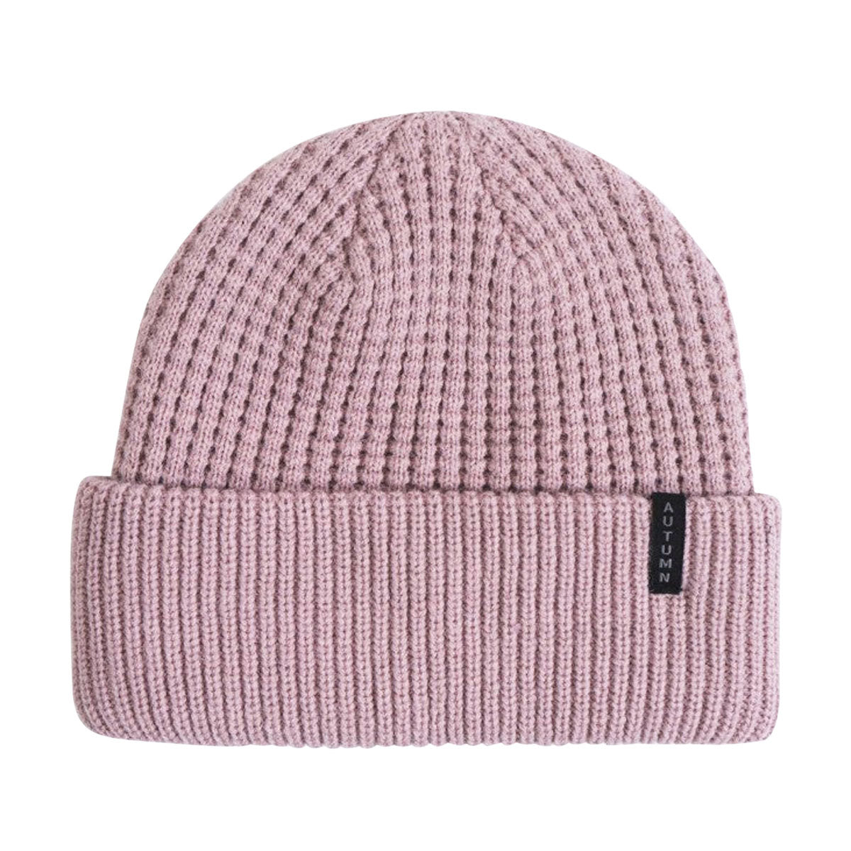 Autumn Thermal Knit Beanie - Dusty Pink