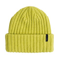 Autumn Wide Wale Beanie - Chartreuse