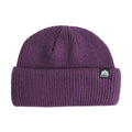 Autumn Double Roll Beanie - Plum