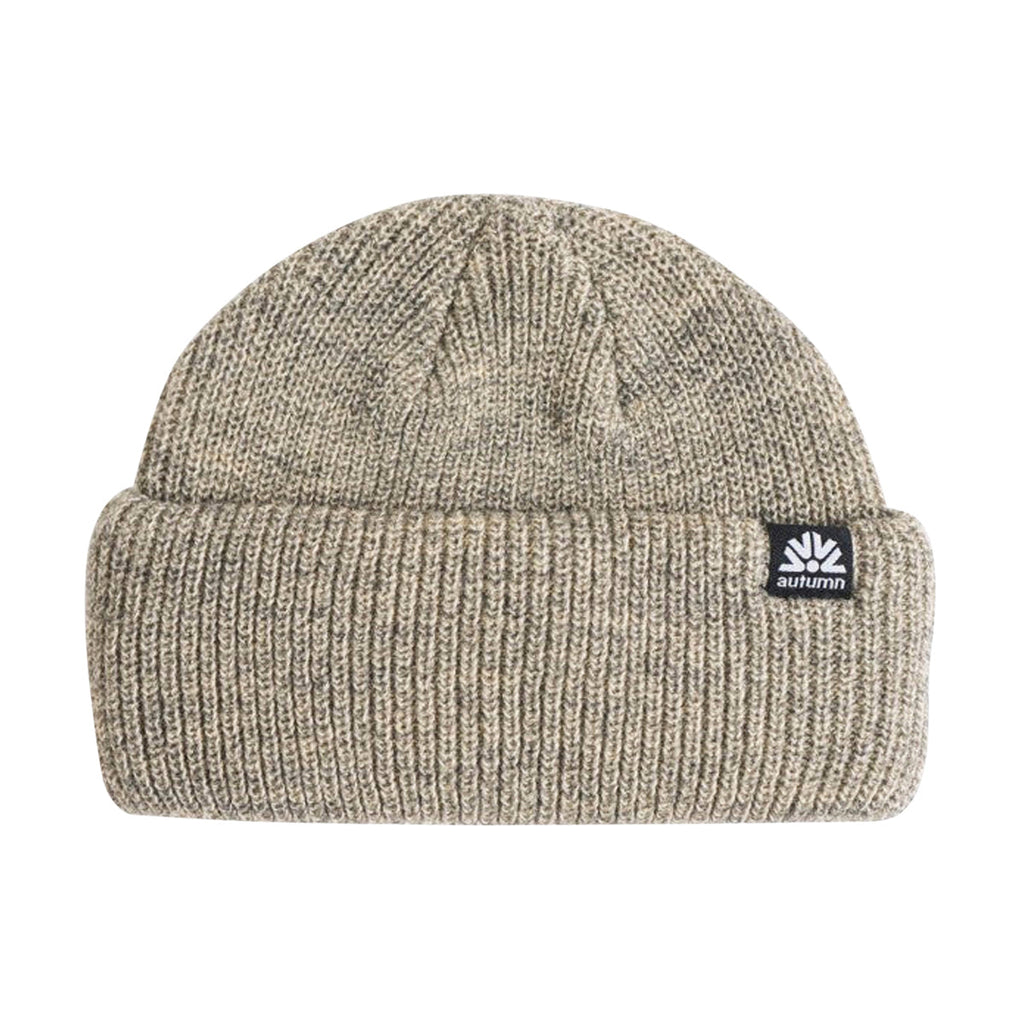 Autumn Double Roll Beanie - Cream