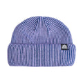 Autumn Cord Double Roll Beanie - Bluejay