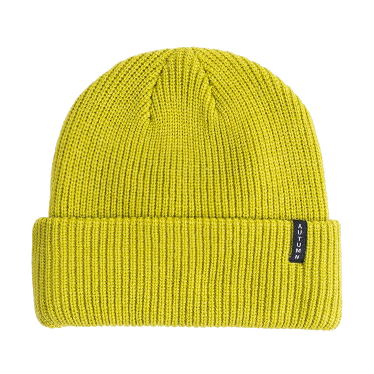 Autumn Select Solid Beanie - Chartreuse