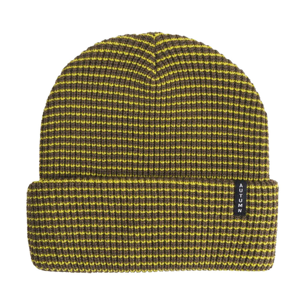 Autumn Stripe Beanie - Dirt