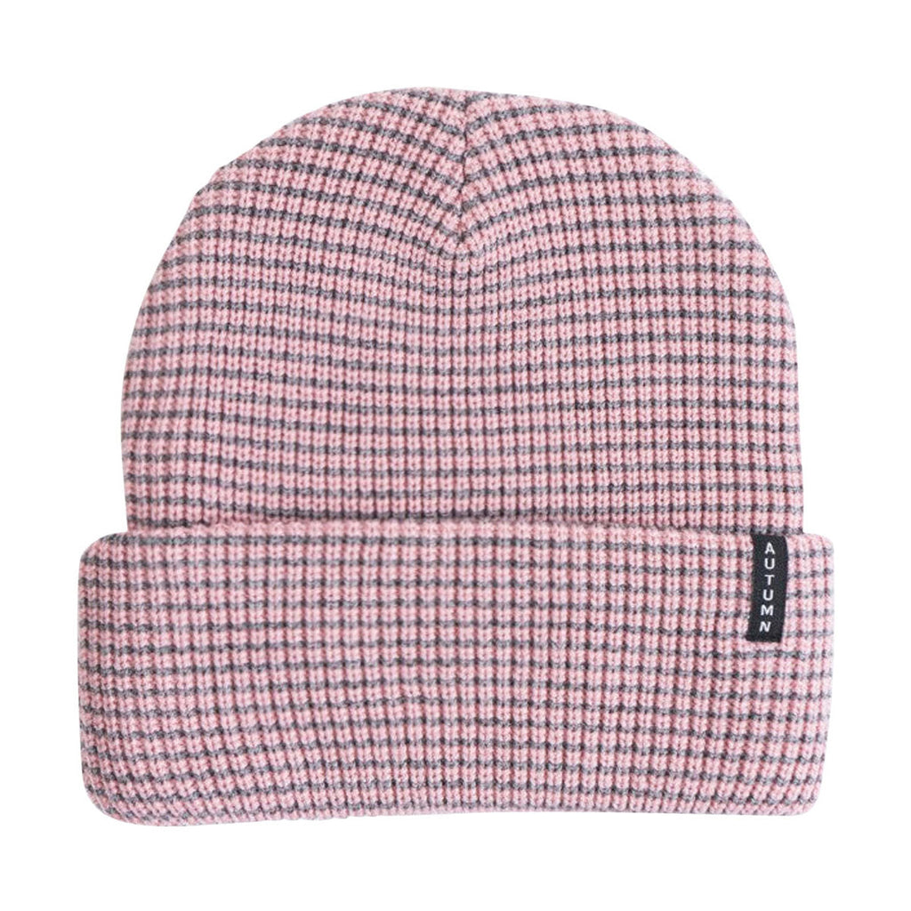 Autumn Stripe Beanie - Pink