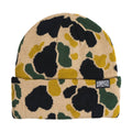 Autumn Duck Camo Beanie - Sand