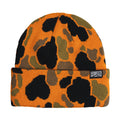 Autumn Duck Camo Beanie - Sherbert