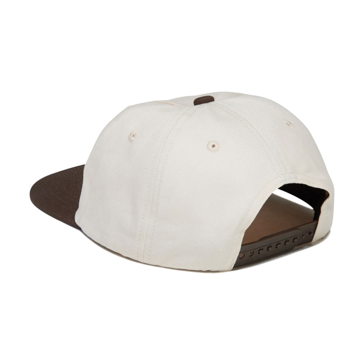 Autumn Twill Five Panel Snapback Hat - Natural