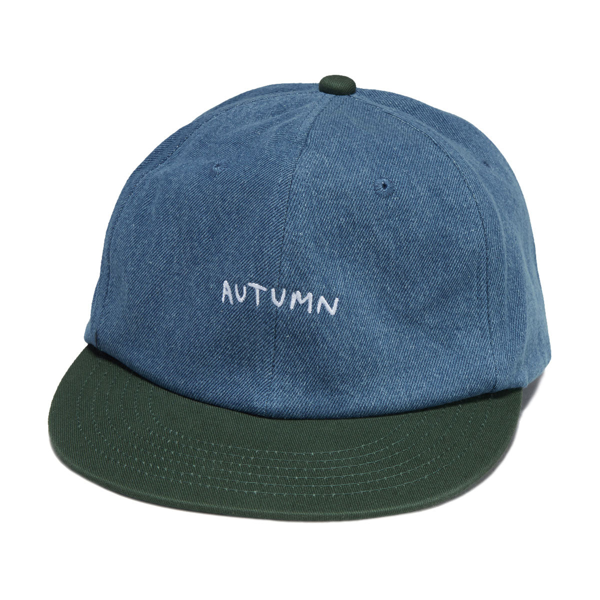 Autumn Mixed Six Panel Snapback Hat - Blue Jay