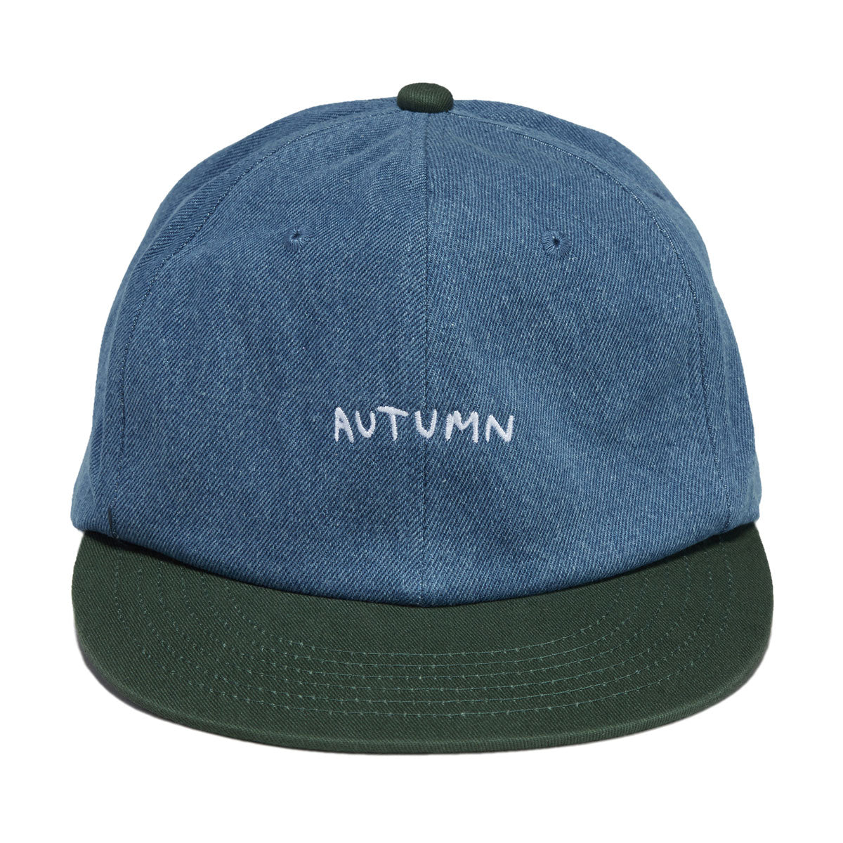 Autumn Mixed Six Panel Snapback Hat - Blue Jay