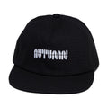 Autumn Canvas Six Panel Snapback Hat - Black