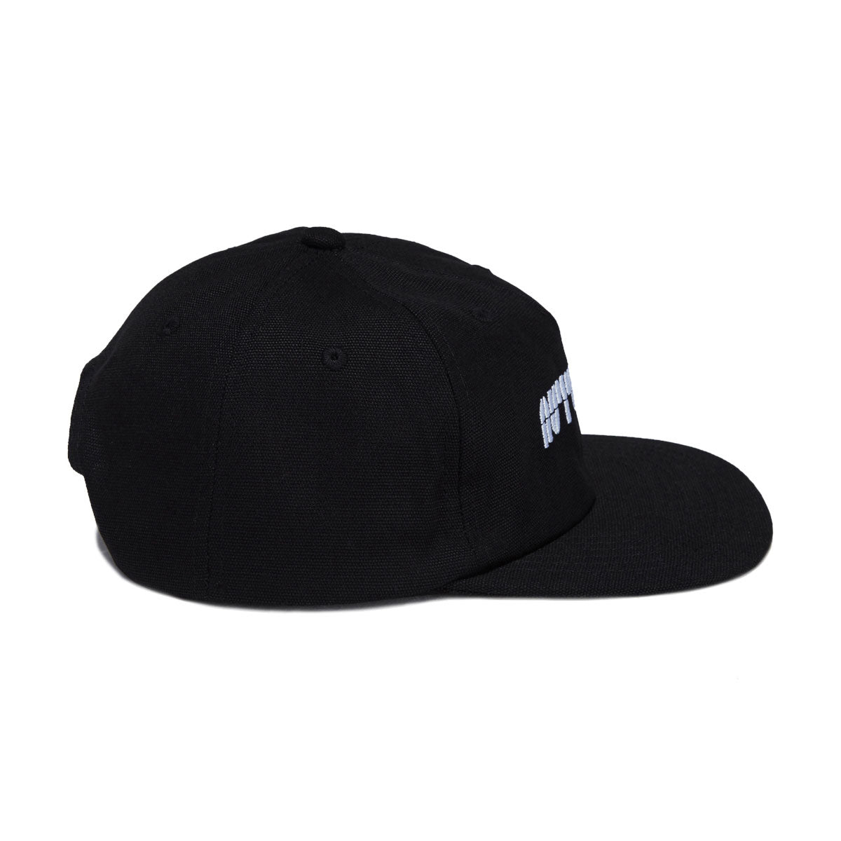 Autumn Canvas Six Panel Snapback Hat - Black