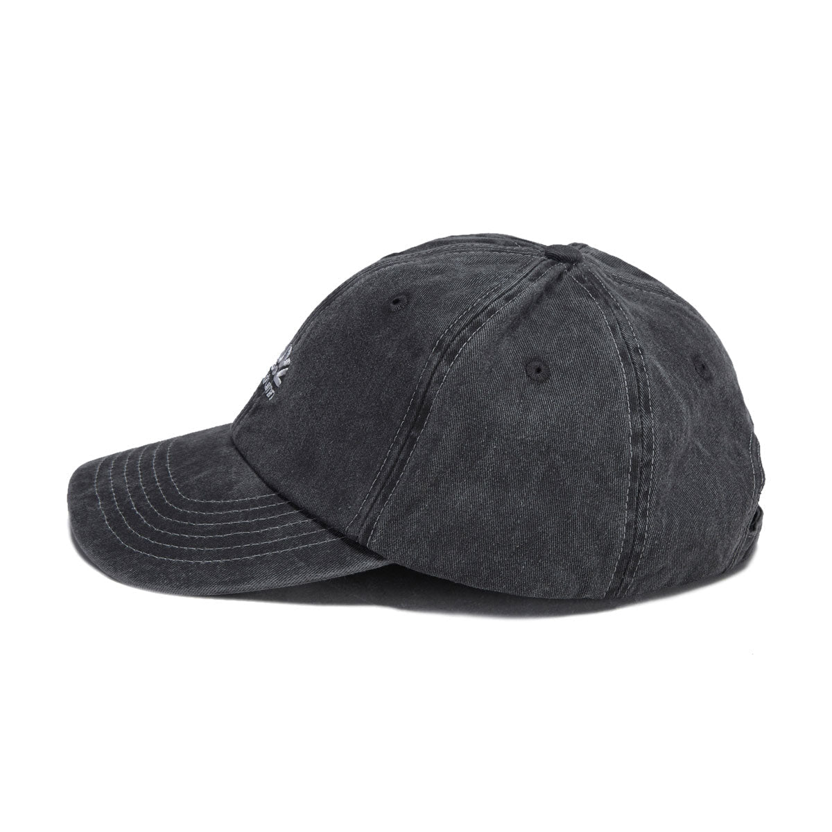 Autumn Six Panel Strapback Hat - Black 2026