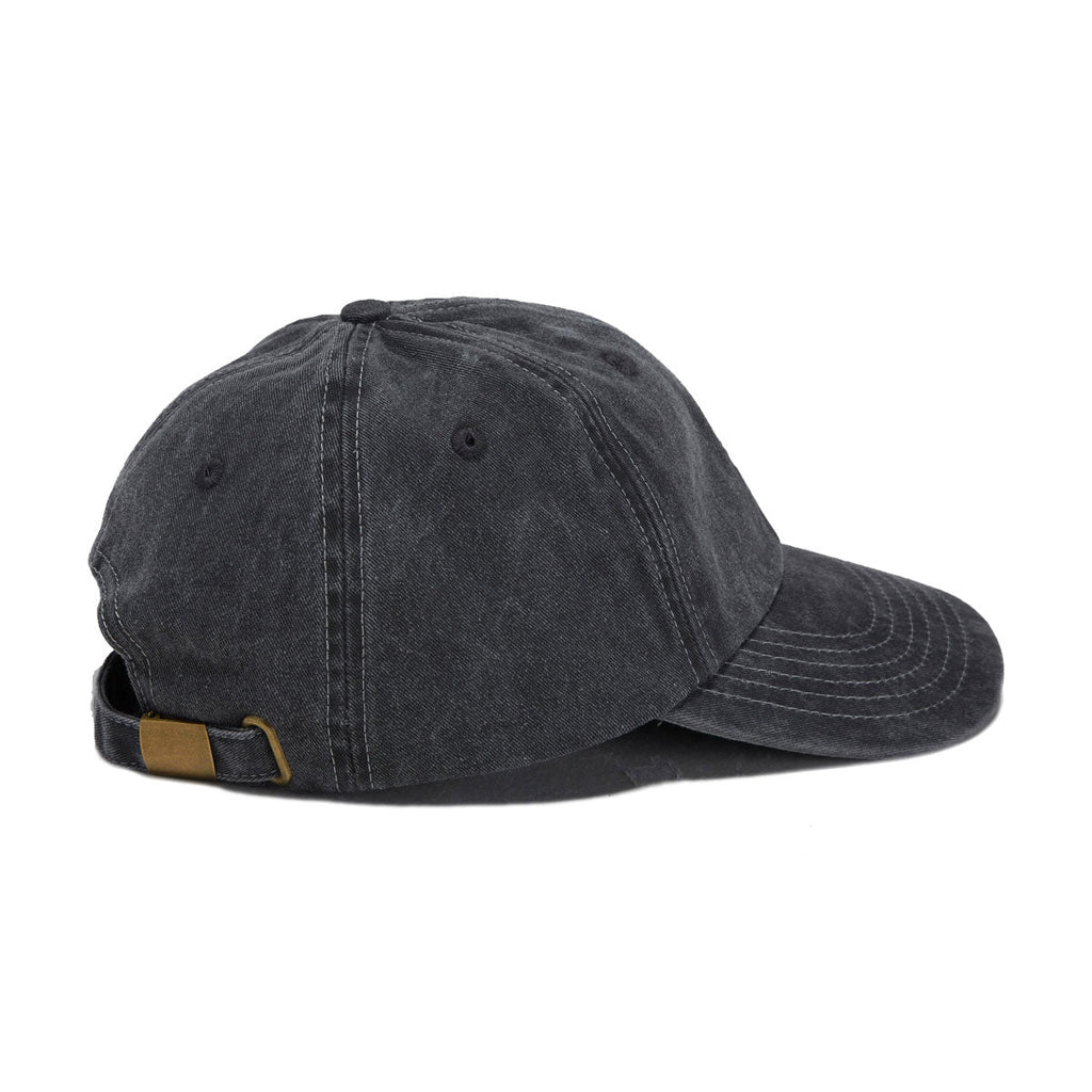 Autumn Six Panel Strapback Hat - Black 2026