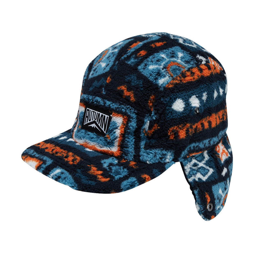 Autumn Fleece Flap Hat - Slate