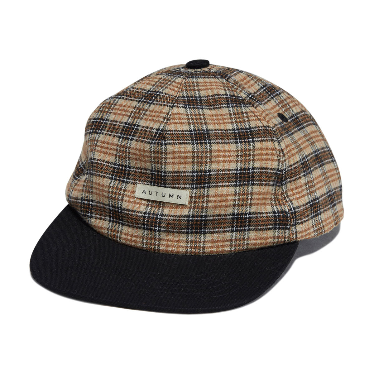 Autumn Mixed 5 Panel Hat - Plaid