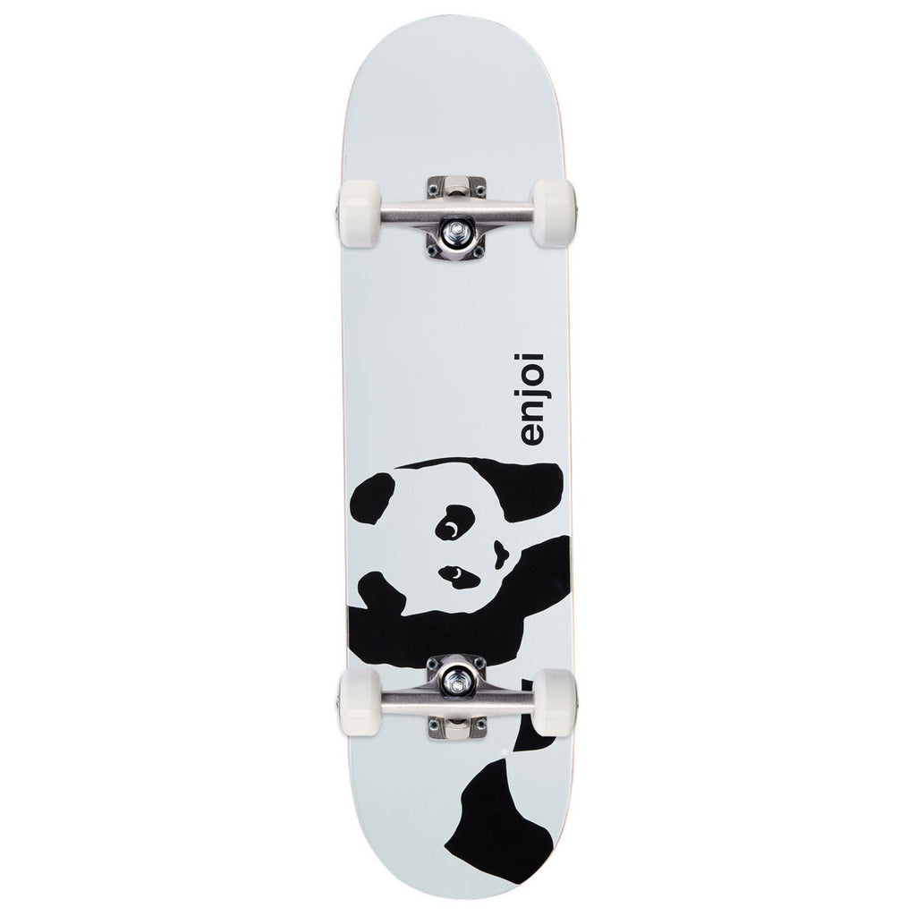 Enjoi Whitey Panda R7 Skateboard Complete - White - 8.00"