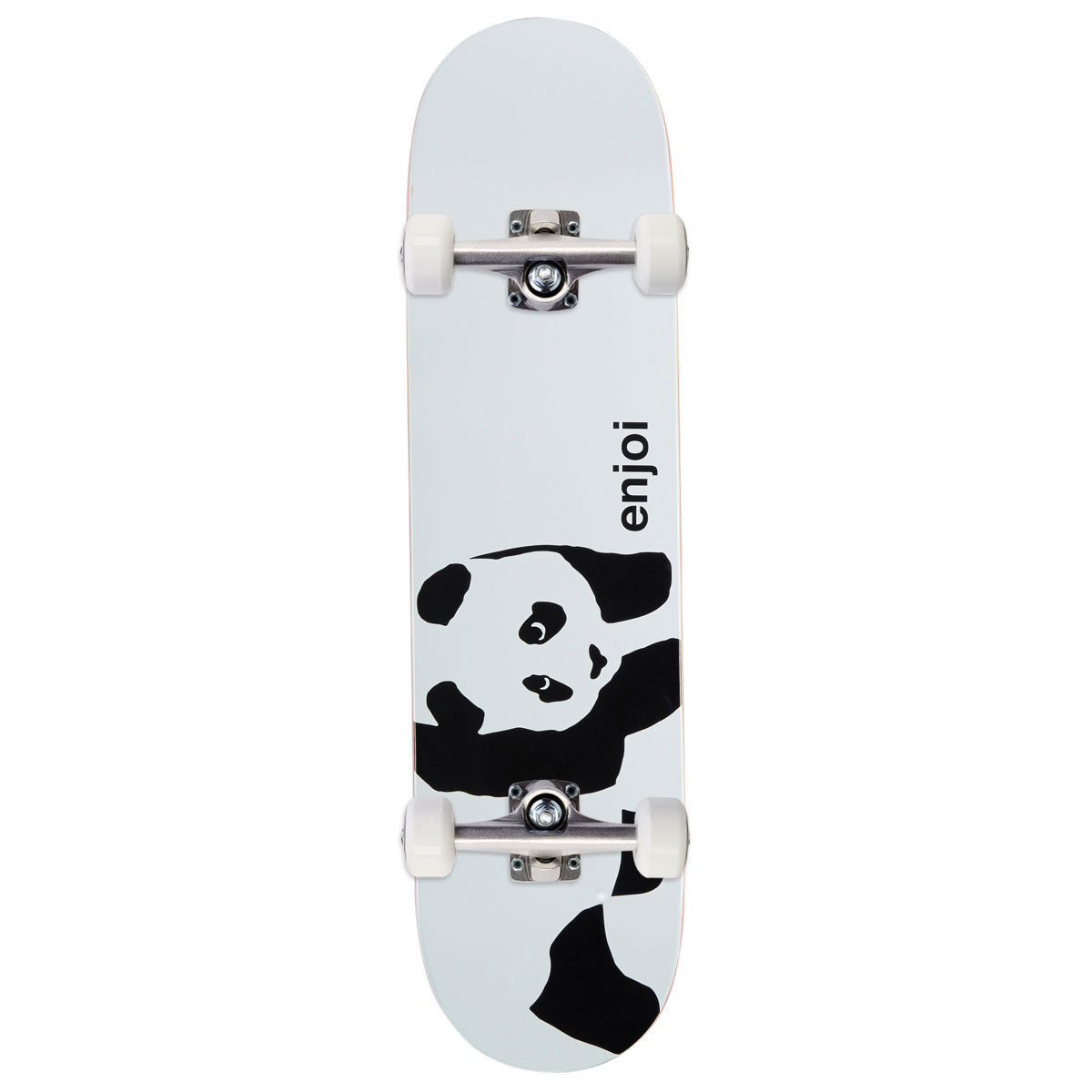 Enjoi Whitey Panda R7 Skateboard Complete - White - 8.00"