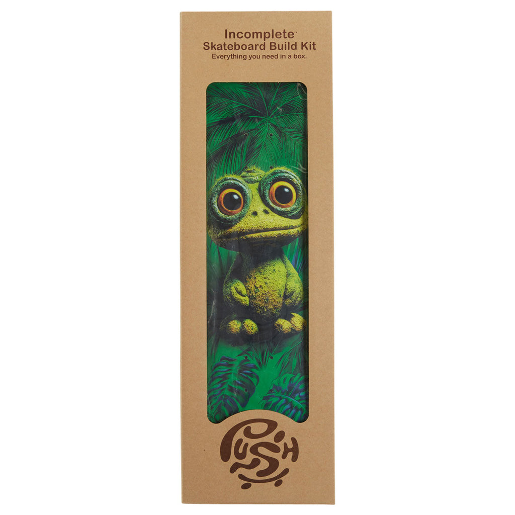 Push Mr Frog FP Incomplete Skateboard Complete - Green - 7.50"