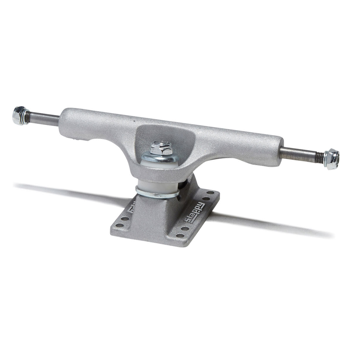 Slappy ST1 Classic 8 Hole Baseplate Skateboard Trucks - Raw - 8.50"