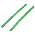 Slappy Green Apple Lines Rails - Red