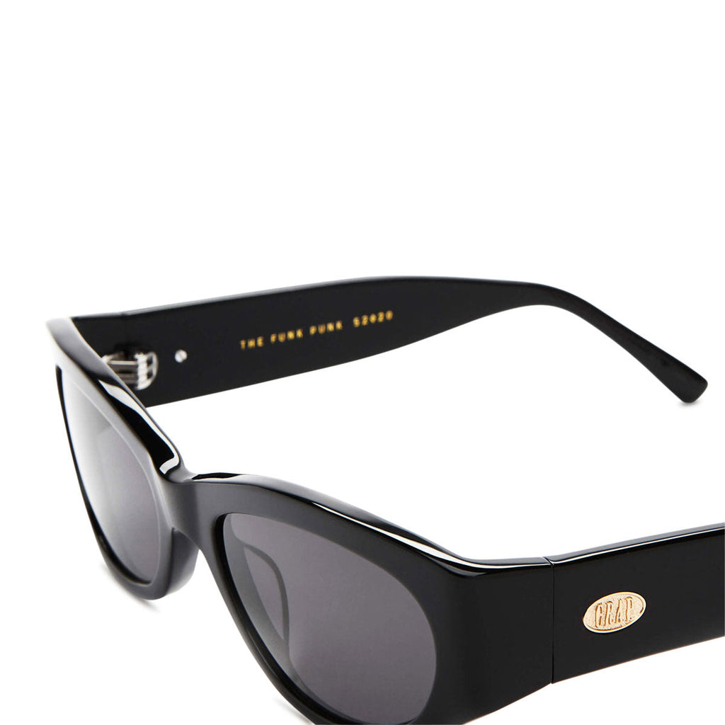 Crap Eyewear The Funk Punk Sunglasses - Black Bio/Grey