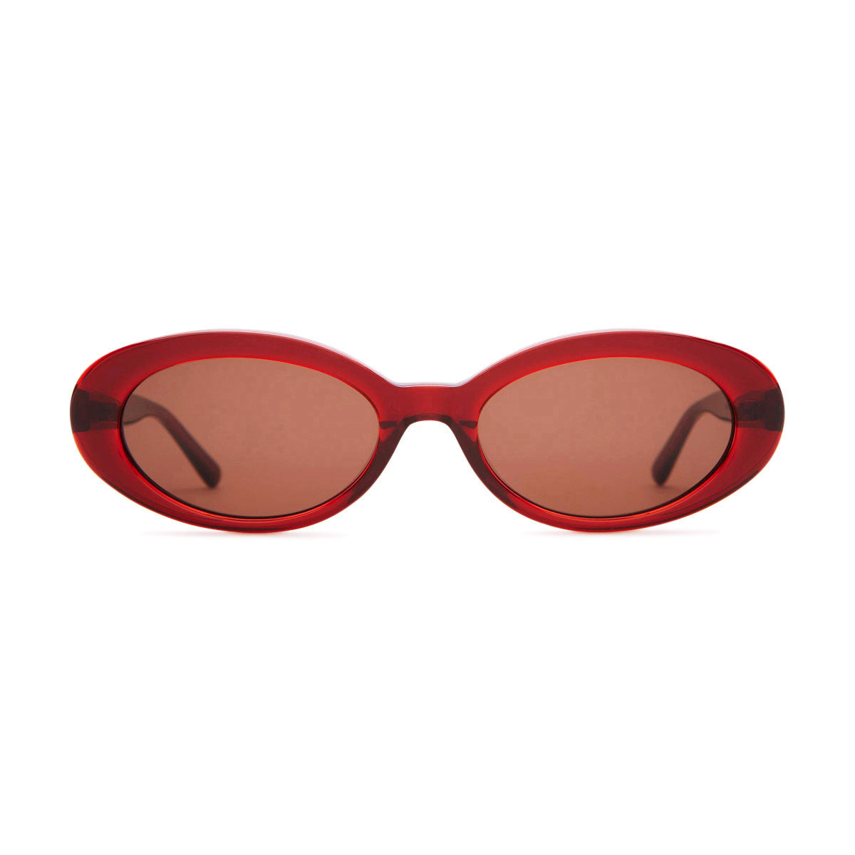 Crap Eyewear The Sweet Leaf Sunglasses - Crystal Black Cherry Bio/Amber