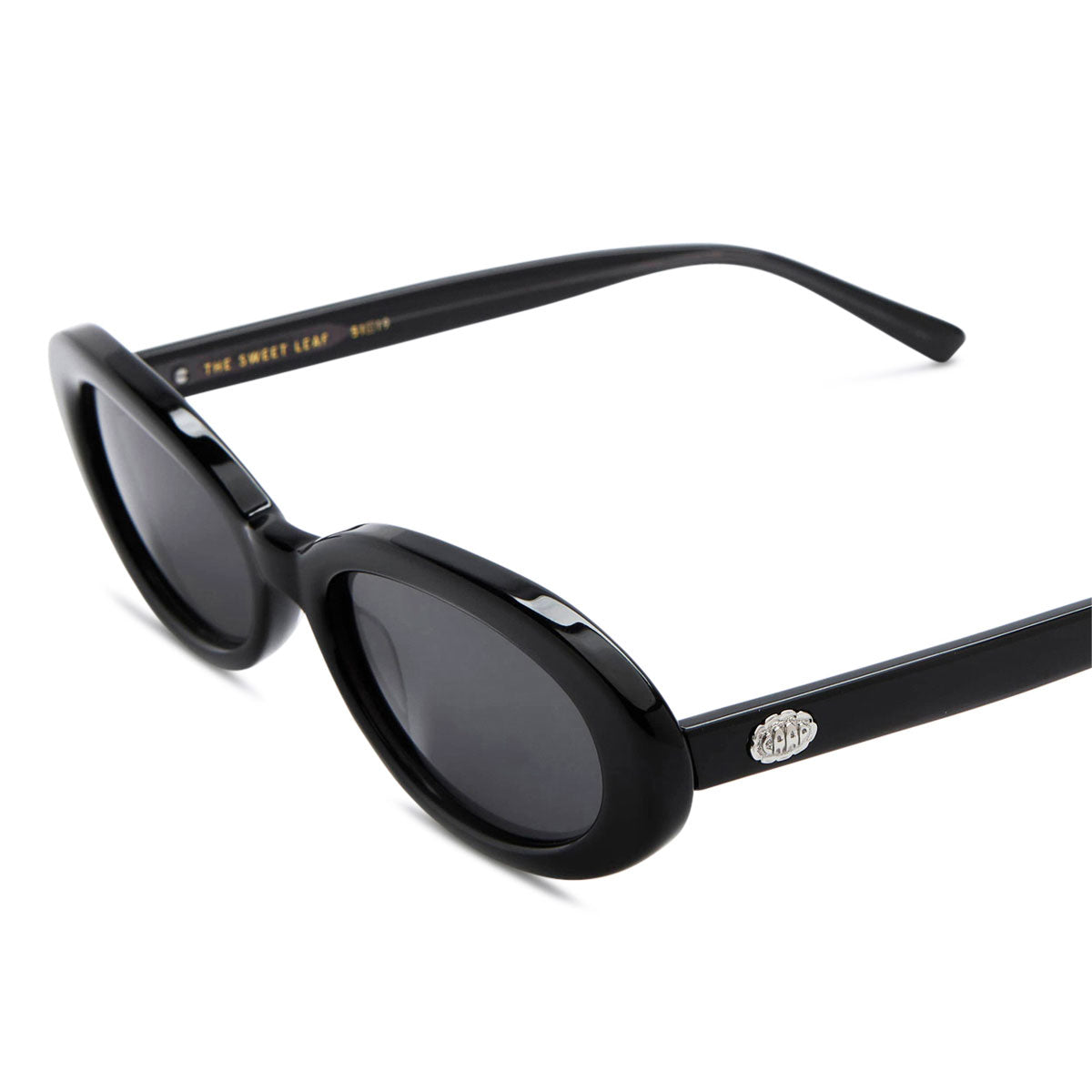 Crap Eyewear The Sweet Leaf Sunglasses - Black Bio/Polarized Grey