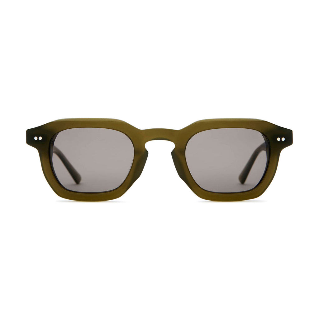 Crap Eyewear The No Wave Sunglasses - Seaweed Bio/Polarized Smoke