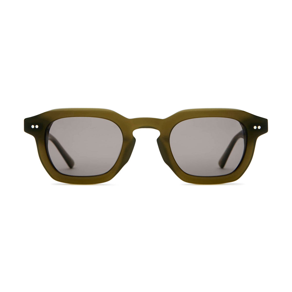 Crap Eyewear The No Wave Sunglasses - Seaweed Bio/Polarized Smoke
