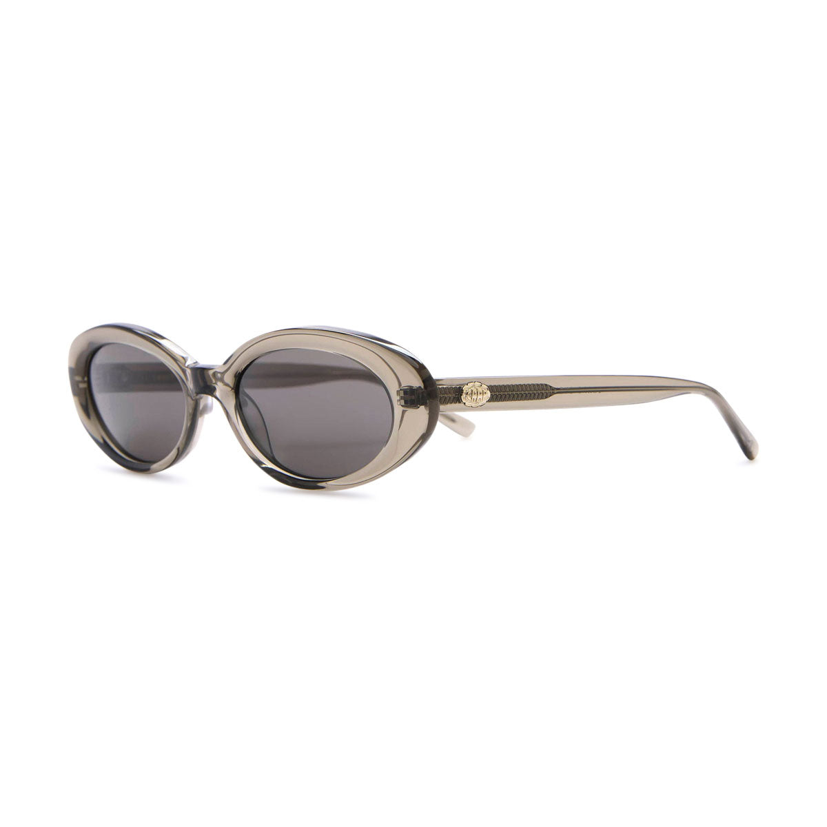 Crap Eyewear The Sweet Leaf Sunglasses - Crystal Stone Bio/Polarized Smoke