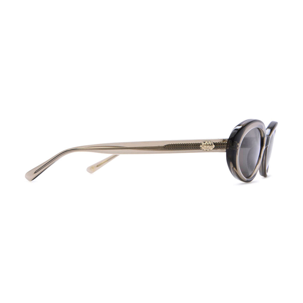 Crap Eyewear The Sweet Leaf Sunglasses - Crystal Stone Bio/Polarized Smoke