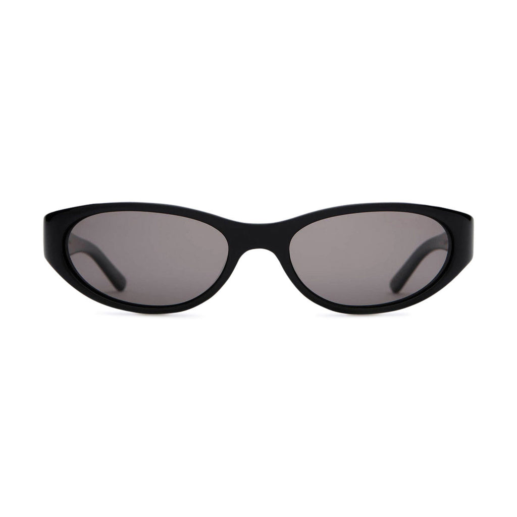 Crap Eyewear The Mini Funk Sunglasses - Black Bio/Polarized Smoke