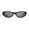 Crap Eyewear The Mini Funk Sunglasses - Black Bio/Polarized Smoke
