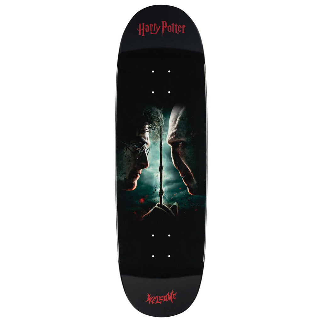 Welcome x Harry Potter Finale On A Boline 2.0 Skateboard Deck - Black Dip - 9.50"