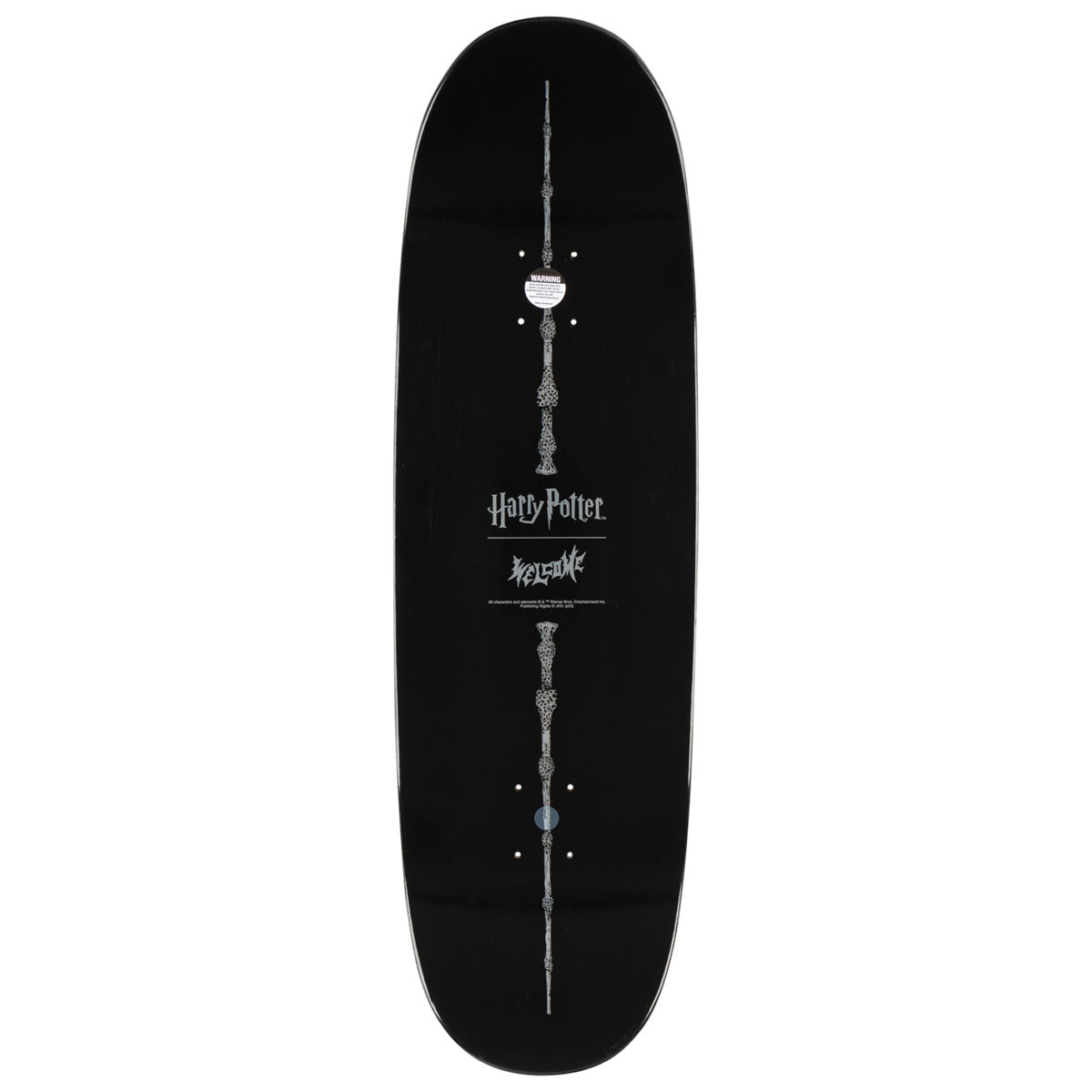Welcome x Harry Potter Finale On A Boline 2.0 Skateboard Deck - Black Dip - 9.50"