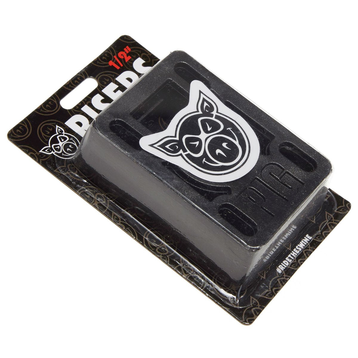 Pig Piles Hard Risers - Black - 1/2"