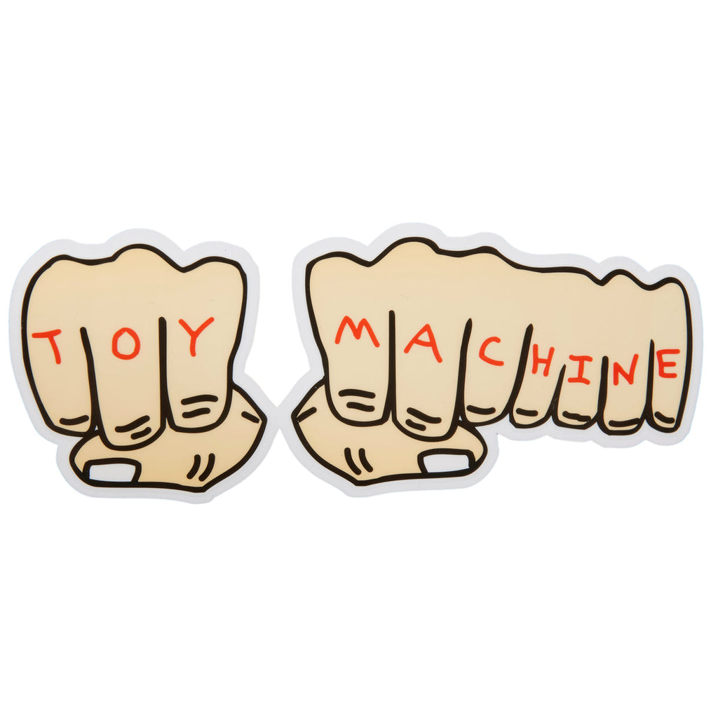 Toy Machine Fists 6" Sticker - Assorted