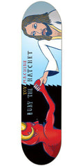 Toy Machine Bury The Hatchet Symmetrical Skateboard Deck - 8.25"