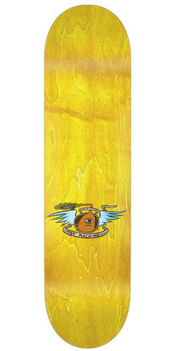 Toy Machine Monster Mini Skateboard Complete - Assorted Stains - 7.38"