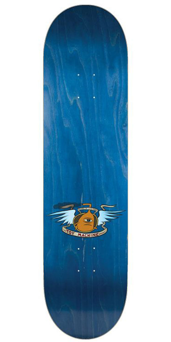 Toy Machine Monster Skateboard Deck - Assorted Stains - 8.75"