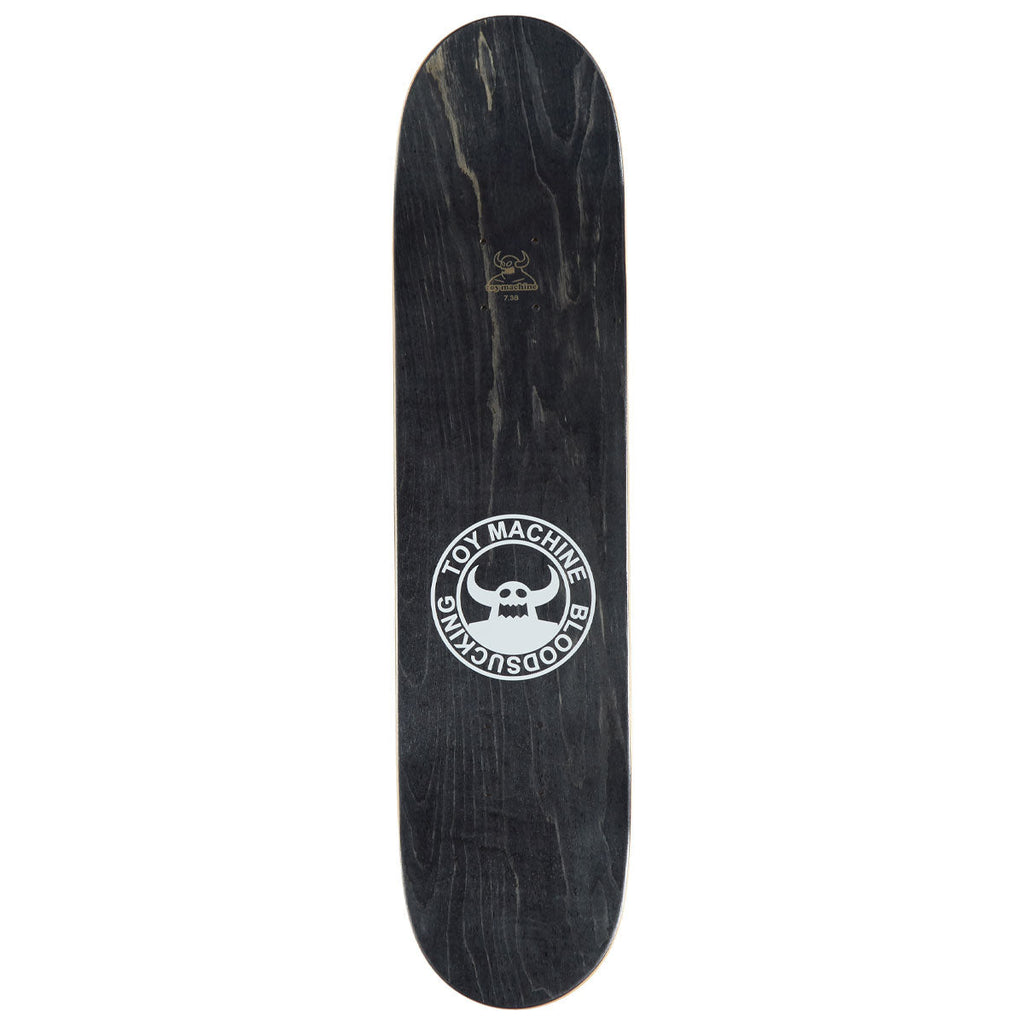 Toy Machine Monster Face Mini Skateboard Deck - 7.38"