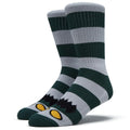 Toy Machine Monster Big Stripe Socks - Forest