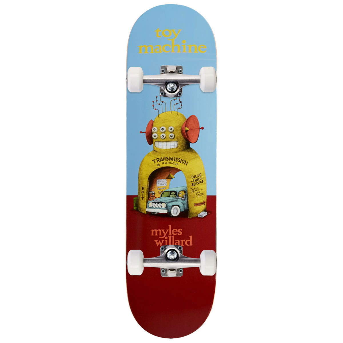 Toy Machine Willard Roadside Skateboard Complete - 8.50"