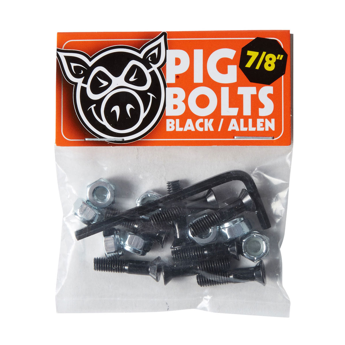 Pig Allen Hardware - Black - 7/8"