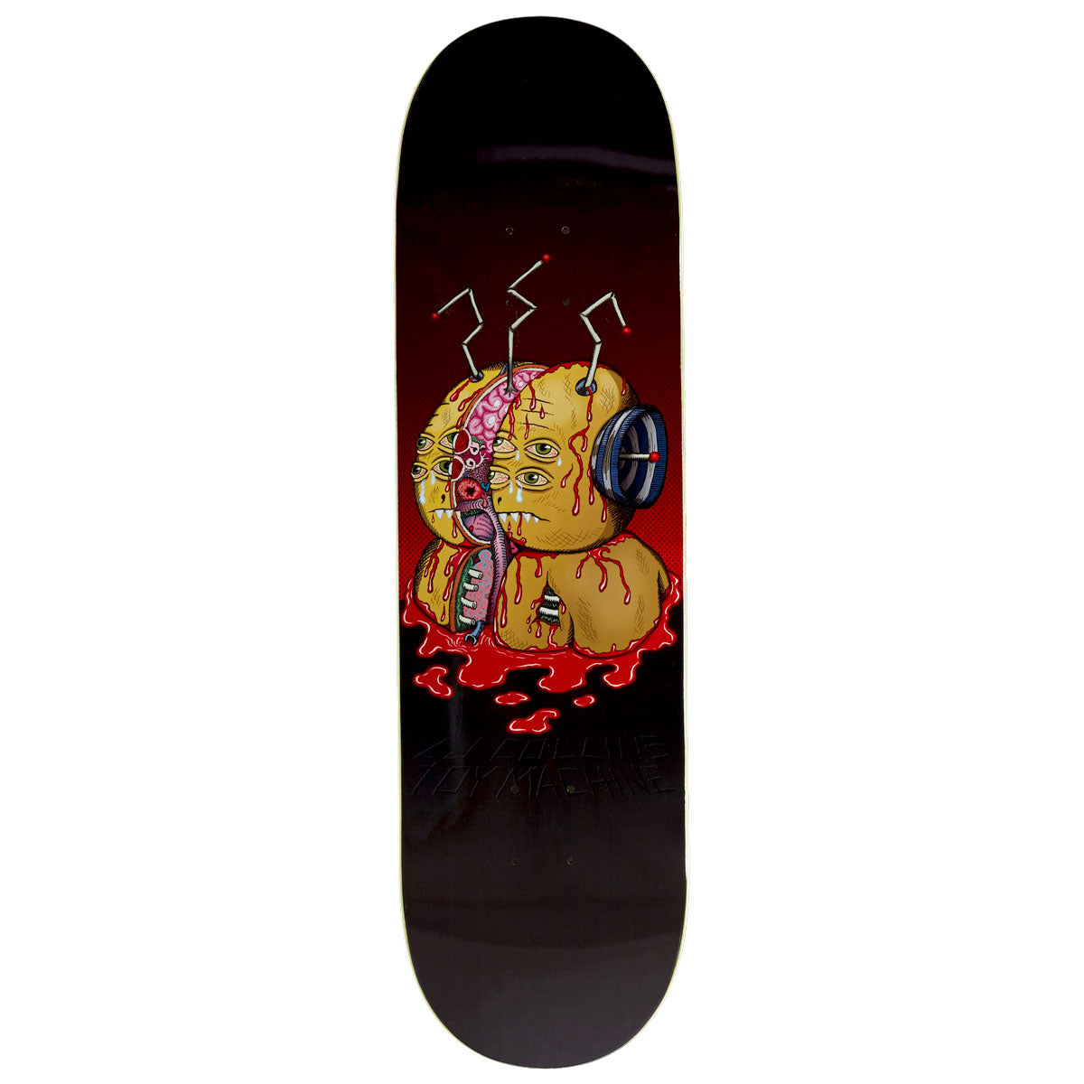 Toy Machine Collins Split Skateboard Deck - 8.50"