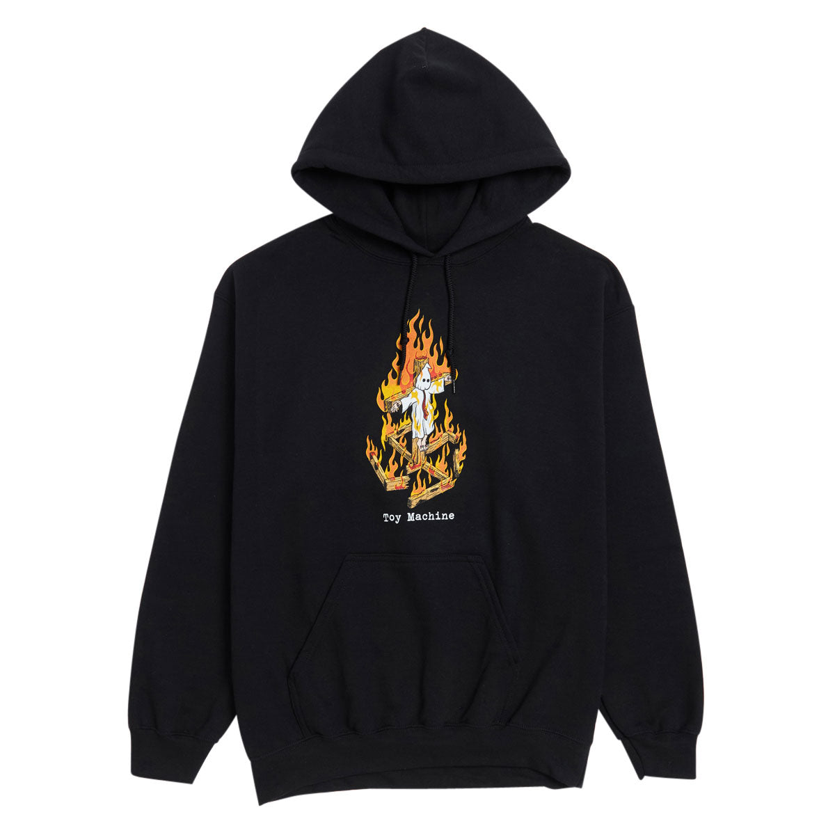 Toy Machine Charred Cross Hoodie - Black