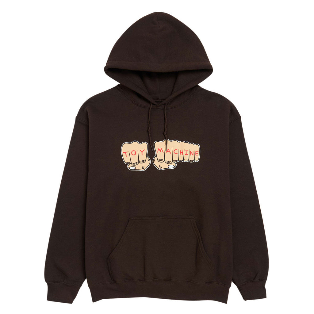 Toy Machine Fists Hoodie - Brown