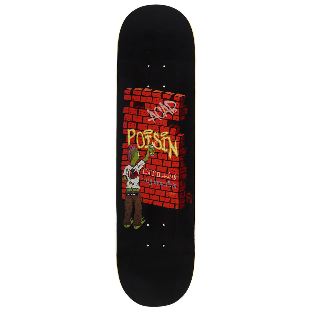 Toy Machine Collins Tagger Skateboard Deck - 8.25"