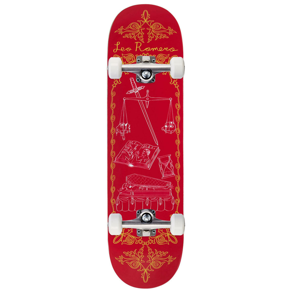 Toy Machine Romero Death Banner Skateboard Complete - 8.50"