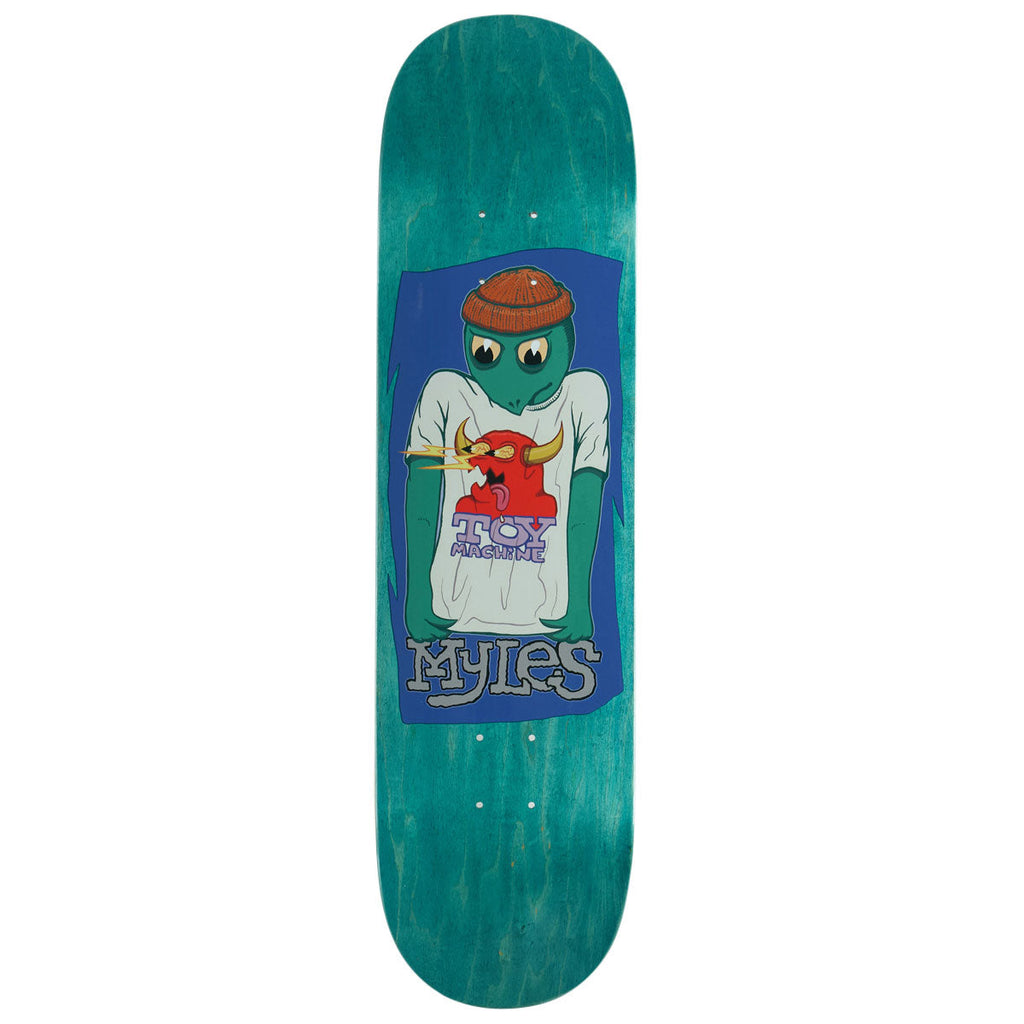 Toy Machine Willard Turtle Shirt Skateboard Deck - 8.25"